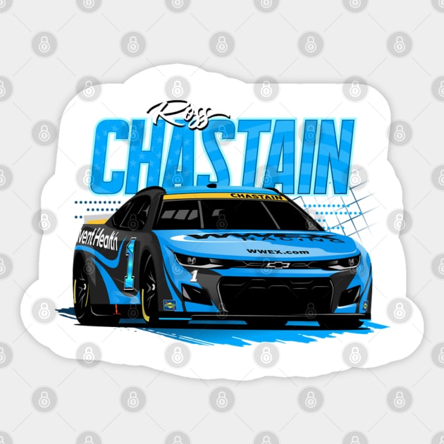 Ross Chastain Championship Sticker by stevenmsparks